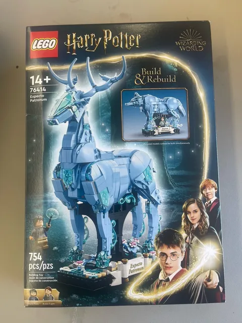 LEGO Harry Potter: Expecto Patronum (76414) NEW Box Not Perfect Free Shipping