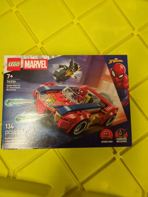 LEGO Marvel Spider-Man Car vs. Venomized Wolverine 76336