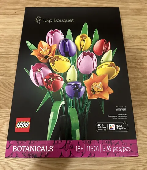 Lego Botanicals Tulip Bouquet 11501 Flower Set 576pcs - Brand New