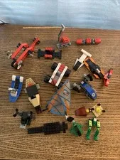 Lot Of 18 Partially Built LEGO Sets. Various Ones Not Directions Incomplete