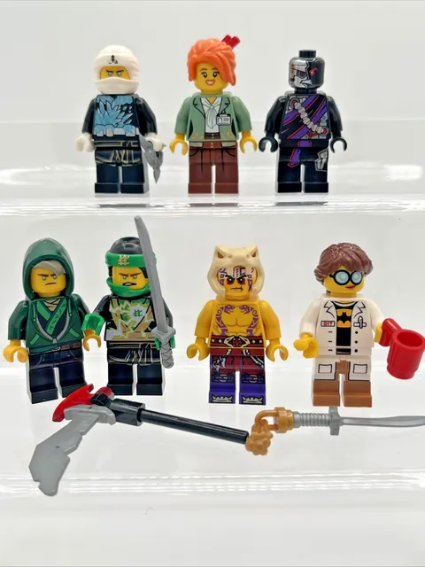 LEGO Ninjago Minifigure Lot Lloyd Zane Cryptor Misako Krait GPL Tech