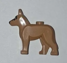 Lego - Animals - Dog, Brown Shepherd