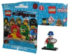 LEGO Series 5 Clown With Pie (2011) MiniFigure Toy Figure