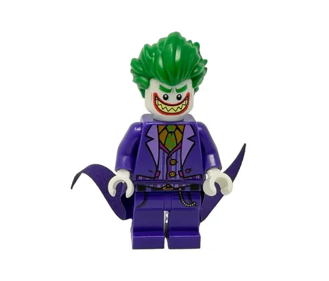 LEGO Joker Minifigure Cape Coattails Balloon Escape Batman DC Super Heros