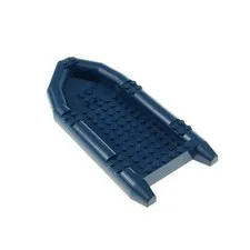 1x LEGO Boat 21x10x3 Dark Blue Inflatable Rowboat Ship 6440670 62812