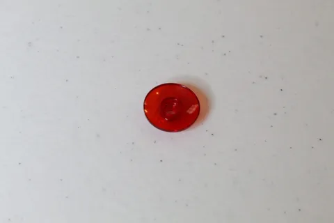 LEGO Parts 4740 Dish 2 x 2 Inverted Radar - Transparent Red