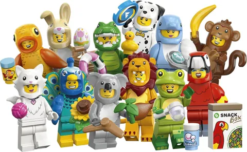 LEGO Minifigure, LEGOR Minifigure, Series 28, Animal, Toy, Birthday, Present, Bl