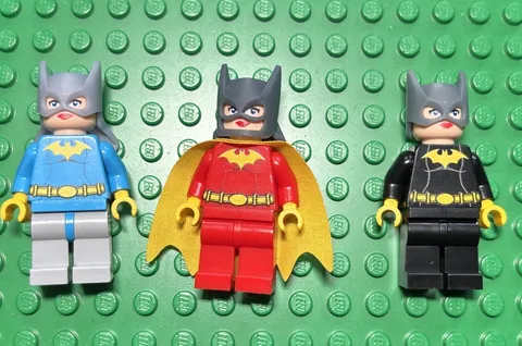 LEGO Batman batgirl X3 the Video-game Custom Heat Suit Custom (SEE DESCRIPTION)