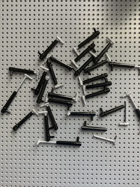 26 Lego Friction Cylinders 1x5 1/2 w Bar Handle and Friction Rams 87617 87618