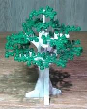 LEGO® 6" Medieval Forest Tree Grey Trunk Earth Green Leaves City Park