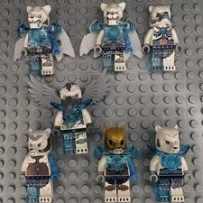 Lego Legends of Chima Minifigures Lot and Accessories