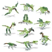 6033323 Building Kit - Dinosaurs, 10 Models