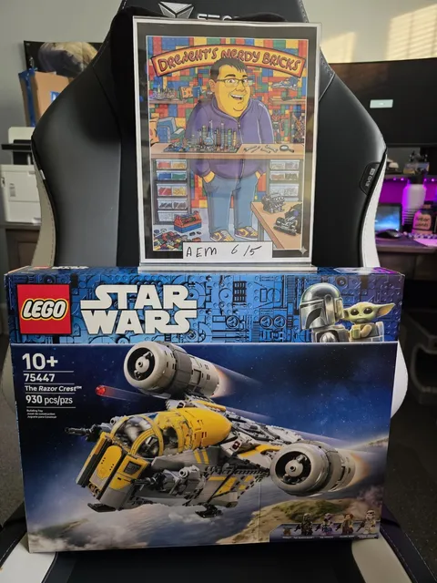 LEGO Star Wars The Mandalorian Razor Crest 75447 Complete Set Box 930pc 10+
