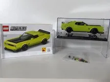 LEGO 77237 Dodge Challenger SRT Hellcat Speed Champions w/ Display Case