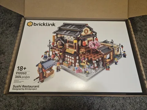 LEGO BrickLink Series 7 Sushi Restaurant 910060 Building Set Limited New IN HAND