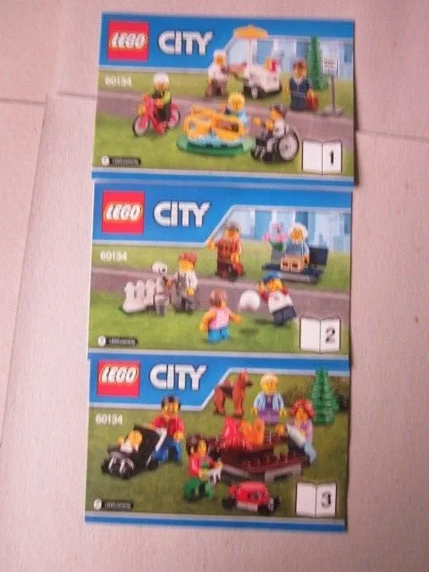 Lego City 60134 Building Instructions Instruction Part, Part 1-3