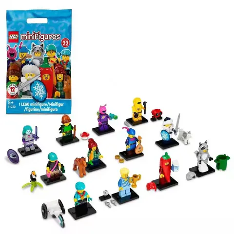 LEGO 71032 Minifigures Series 22 Complete Set of 12 Collectible Inner Bag Sealed