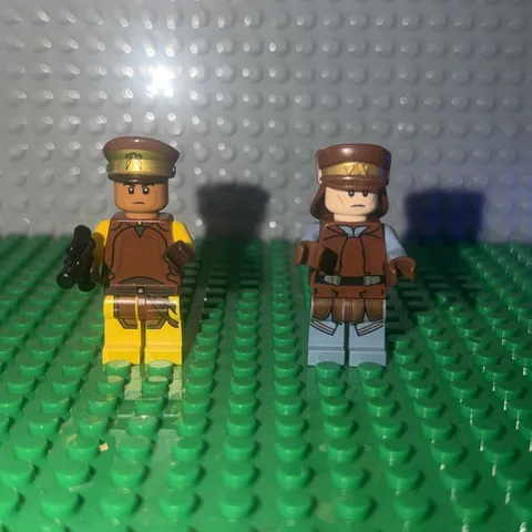 lego star wars naboo officers sw0638 and sw0594 75091 minifigs