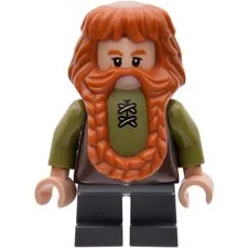 LEGO 79003 The Hobbit An Unexpected Gathering BOMBUR THE DWARF Minifigure