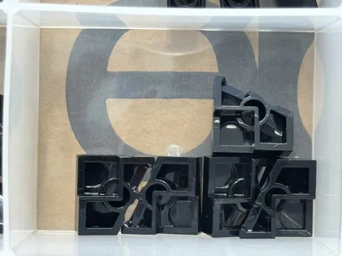 LEGO Parts - Black Wedge 2 x 2 x 2/3 Left - No 5095 - QTY 5