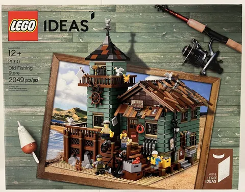LEGO Ideas: Old Fishing Store (21310) NISB (Minor shelf ware) please read
