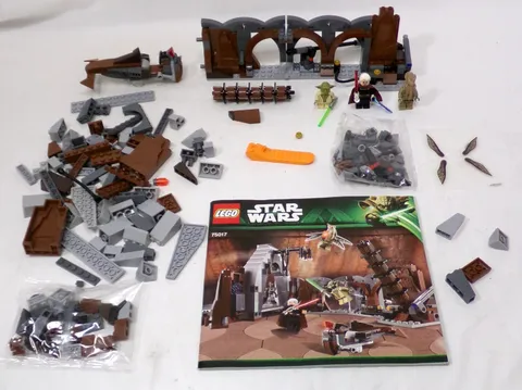 2013 LEGO Star Wars Episode 2 AOC 75017 Duel on Geonosis Retired Set Incomplete
