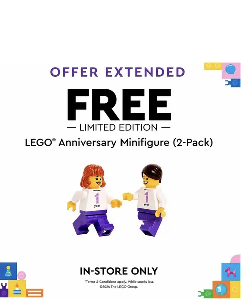 NEW LEGO Anniversary In Store Limited Edition