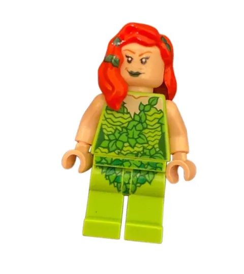 Authentic LEGO DC Super Heroes Poison Ivy Minifigure (Minor Face Scratches)