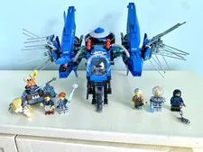 LEGO Ninjago Movie Lightning Jet 70614 COMPLETE with minifigs