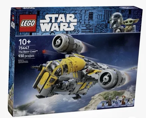 NEW Lego 75447 Star Wars The Mandalorian and Grogu The RazorCrest New