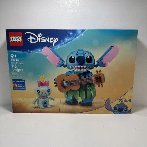 LEGO Disney 43296 Stitch & Scrump Set Brand-new and Sealed