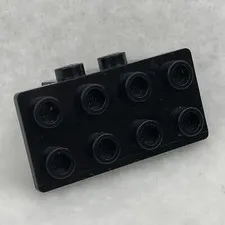 LEGO 93274 Black Bracket 1 x 2 - 2 x 4 (x1)