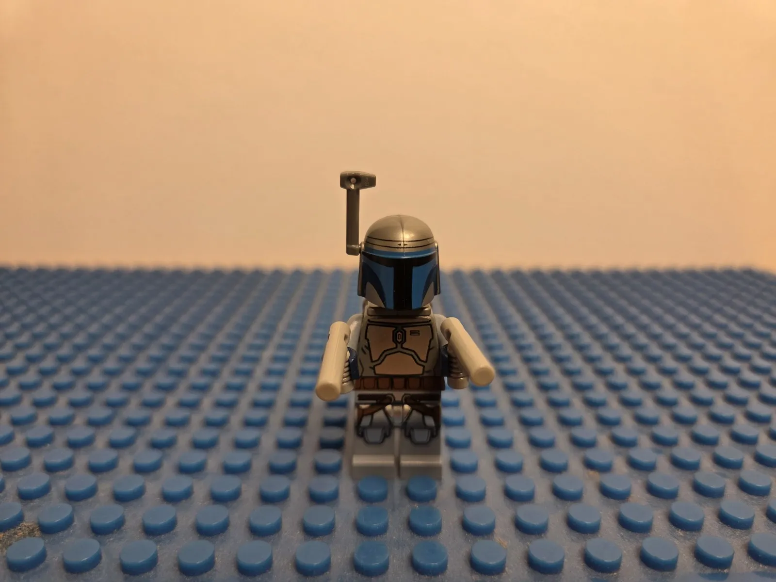 Lego Star Wars Jango Fett Minifigure 75015 SW0468 Smile Rare Complete