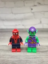 Lego Marvel Super Heroes Spider-Man Green Goblin Minifigure Lot 76067 10687