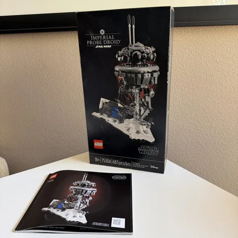 LEGO Star Wars 75306 Imperial Probe Droid Instruction Manual / Empty Box 2021