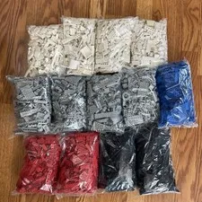 Bulk Sorted Lego 13 lb Sorted Red White Blue Gray Black Bricks