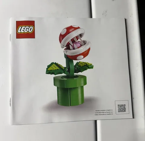 Lego 71426 Super Mario Piranha Plant Instruction Manual