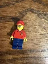 LEGOLAND PARK WORKER MINIFIGURE WITH FREE SHIPPING