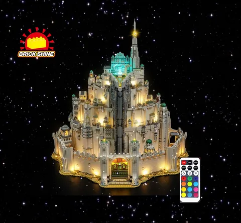 Brick Shine - GC Light kit for Lego The Lord of the Rings: Minas Tirith 11377