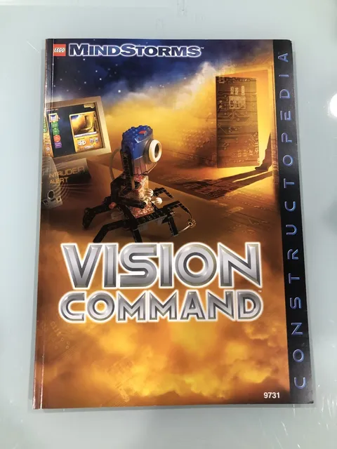 LEGO MINDSTORMS 9731 VISION COMMAND CONSTRUCTOPEDIA MANUAL