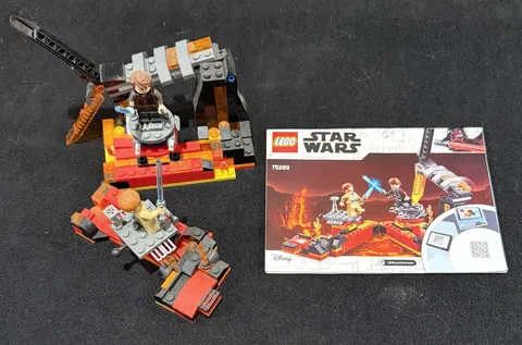 LEGO Star Wars: Duel On Mustafar (75269) w/ Instructions HIGH GROUND MATTERS