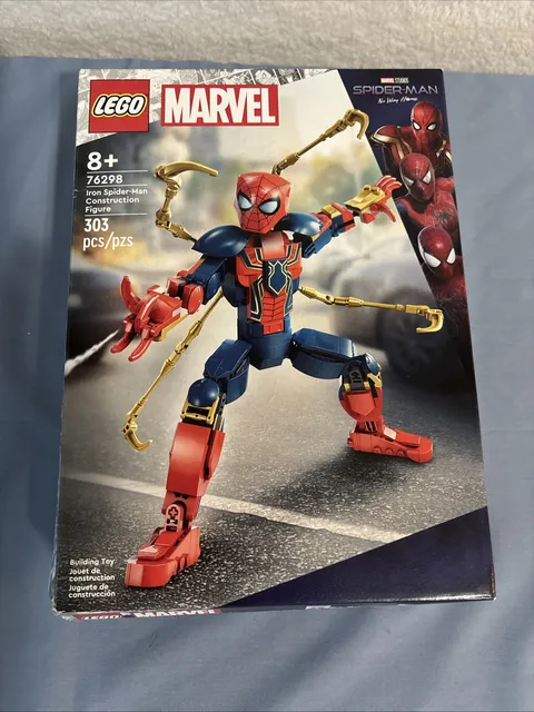LEGO Marvel Super Heroes 76298 Iron Spider-man Construction Figure