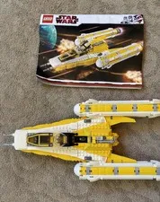 LEGO Star Wars 8037 Anakin's Y-wing Starfighter Comes As Shown *No Minifigures!