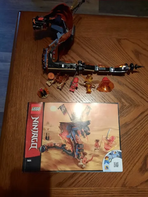Lego Ninjago Fire Fang 70674 - Complete