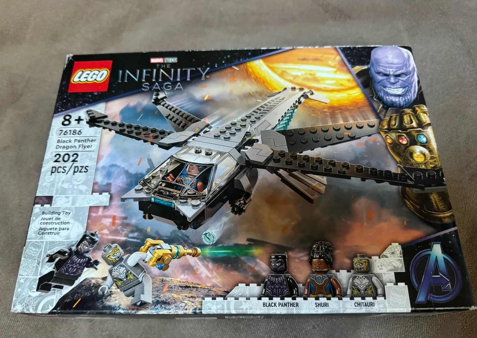 LEGO Super Heroes: Black Panther Dragon Flyer (76186) NIB