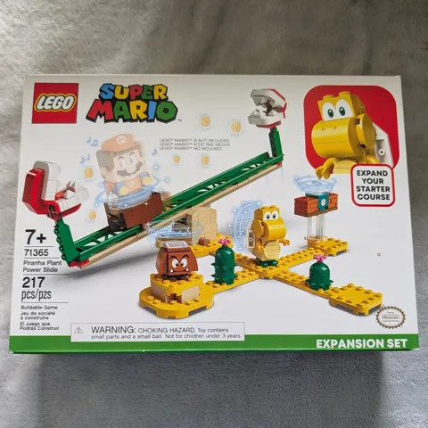 LEGO Super Mario 71365 Piranha Plant Power Slide Expansion Set 217pcs 7+