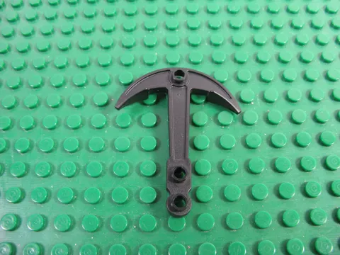 LEGO Black Boat Ship Anchor with Two Top Holes Pirates 70413 4195 #95354 MINT!