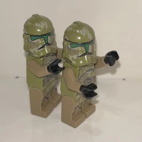 Official LEGO Minifigure Lot of 2 Kashyyyk Troopers - Used, Great Condition