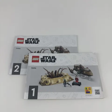 LEGO Star Wars - 75396 - Desert Skiff & Sarlac Pit - Instructions ONLY - New