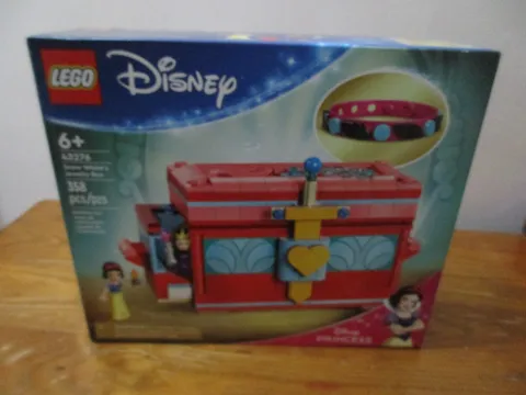 NEW LEGO Disney Snow White’s Jewelry Box 43276 Snow White & Evil Queen Figures